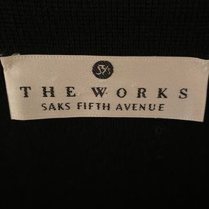 THE WORKS SAKS FIFTH AVE black sweater!
